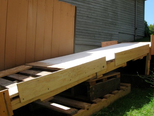 Moving & Assembly of the Sliding Table Saw