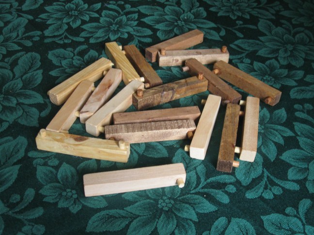Wooden Cube Puzzle, Disassembled