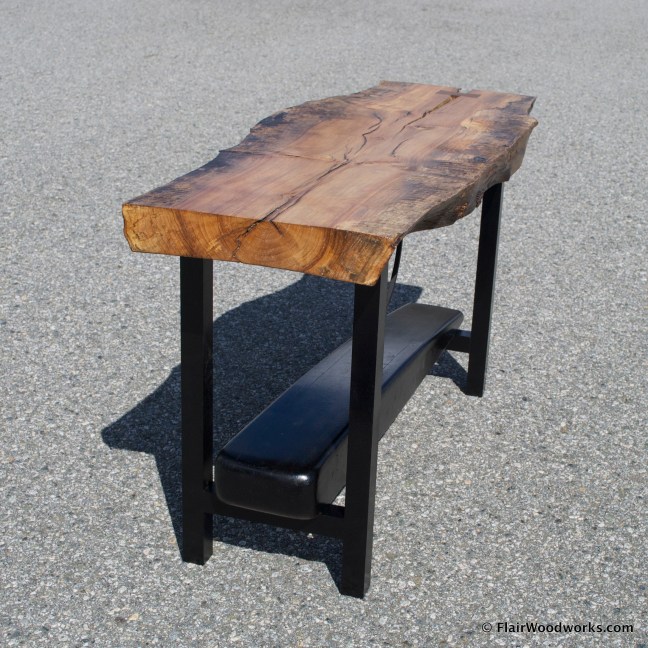 Maple Slab Table Perspective