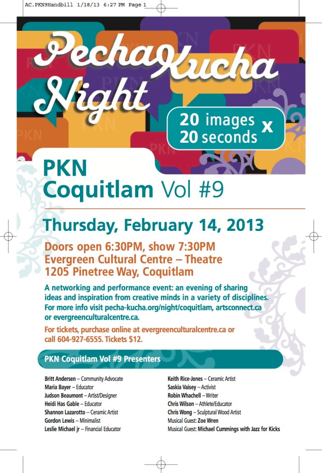 PechaKucha Night, Vol. 9
