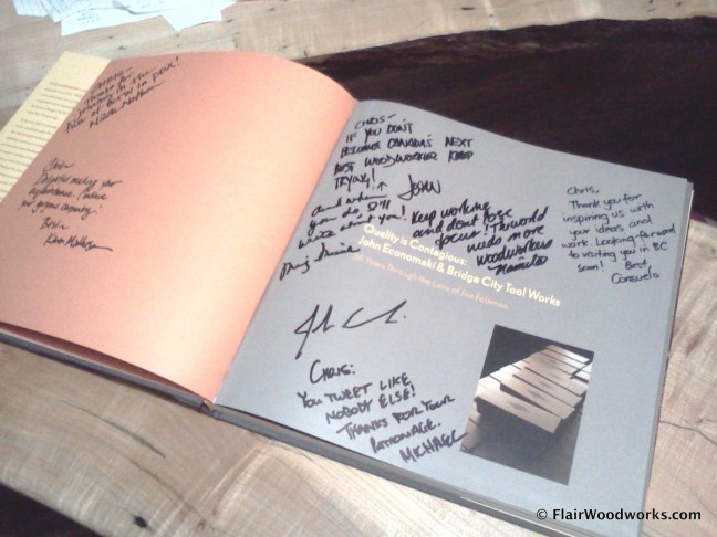 Signatures and Notes