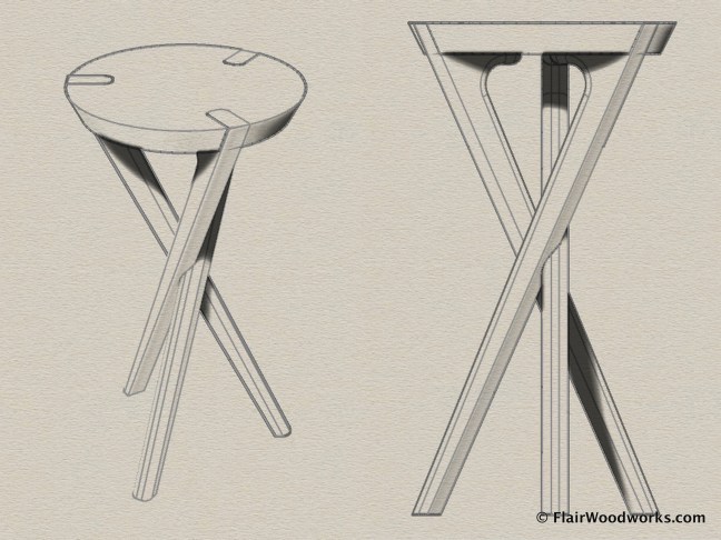 Shop Stool Build-Off Design