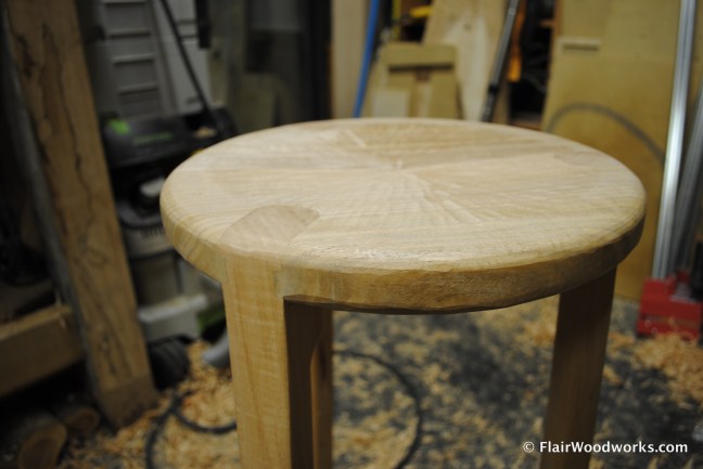 Shop Stool Seat Detail
