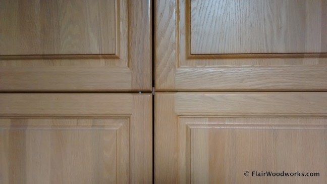 Cabinet Doors Intersecting