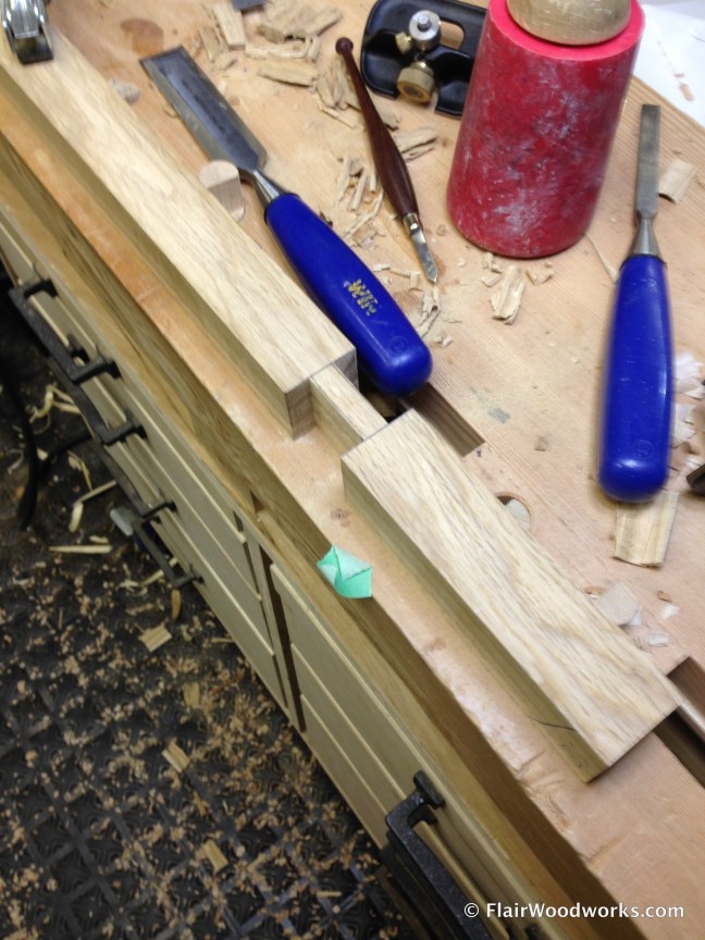 Stool Bridle Joinery